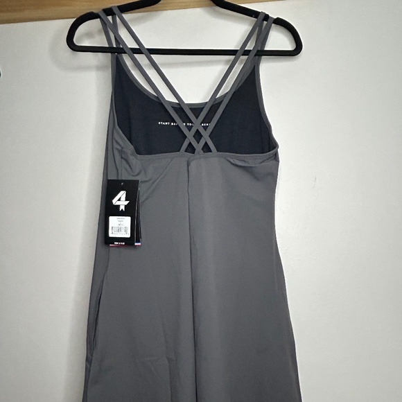 NWT FOURLAPS VITALITY DRESS GRAPHITE - Picture 5 of 9